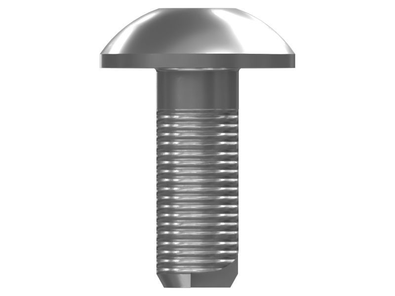 Винт со сферической головкой длиной 16 мм