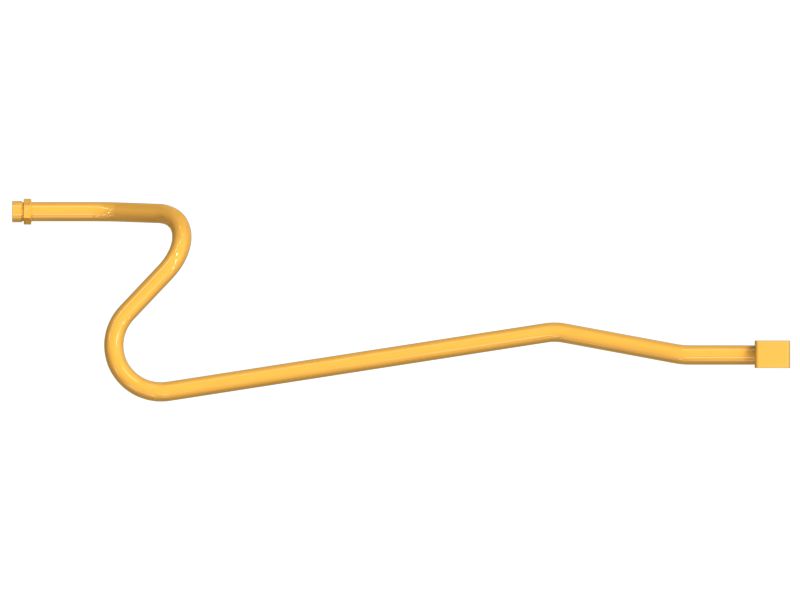 Стальной патрубок в сборе