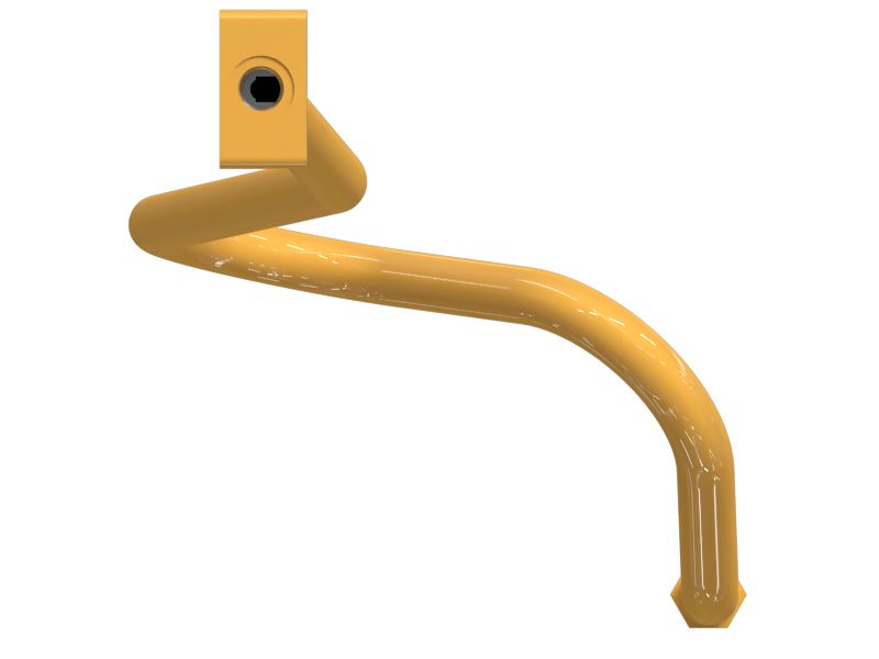 Стальной патрубок в сборе