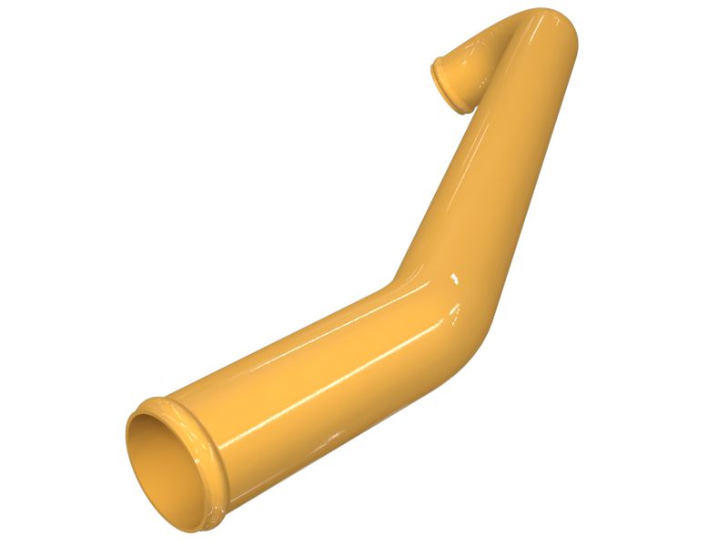 213-7162: ТРУБКА ОХЛАДИТЕЛЯ НАДДУВОЧНОГО ВОЗДУХА