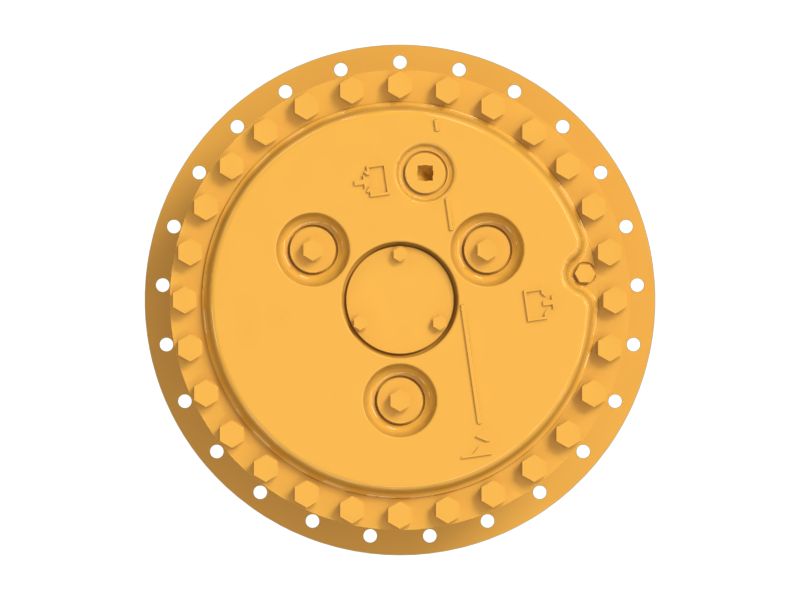 Узел привода, бортовой редуктор