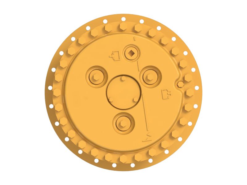 Узел привода, бортовой редуктор