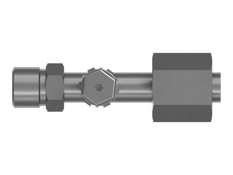 Шланговый фитинг кондиционера с резьбой 7/8-14-2A