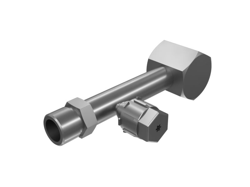 Шланговый фитинг кондиционера с резьбой 7/8-14-2A