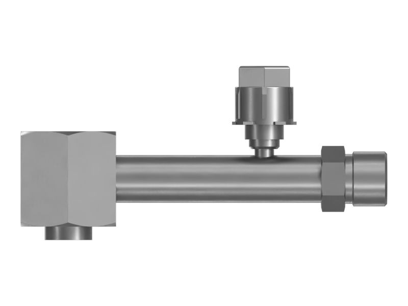 Шланговый фитинг кондиционера с резьбой 7/8-14-2A