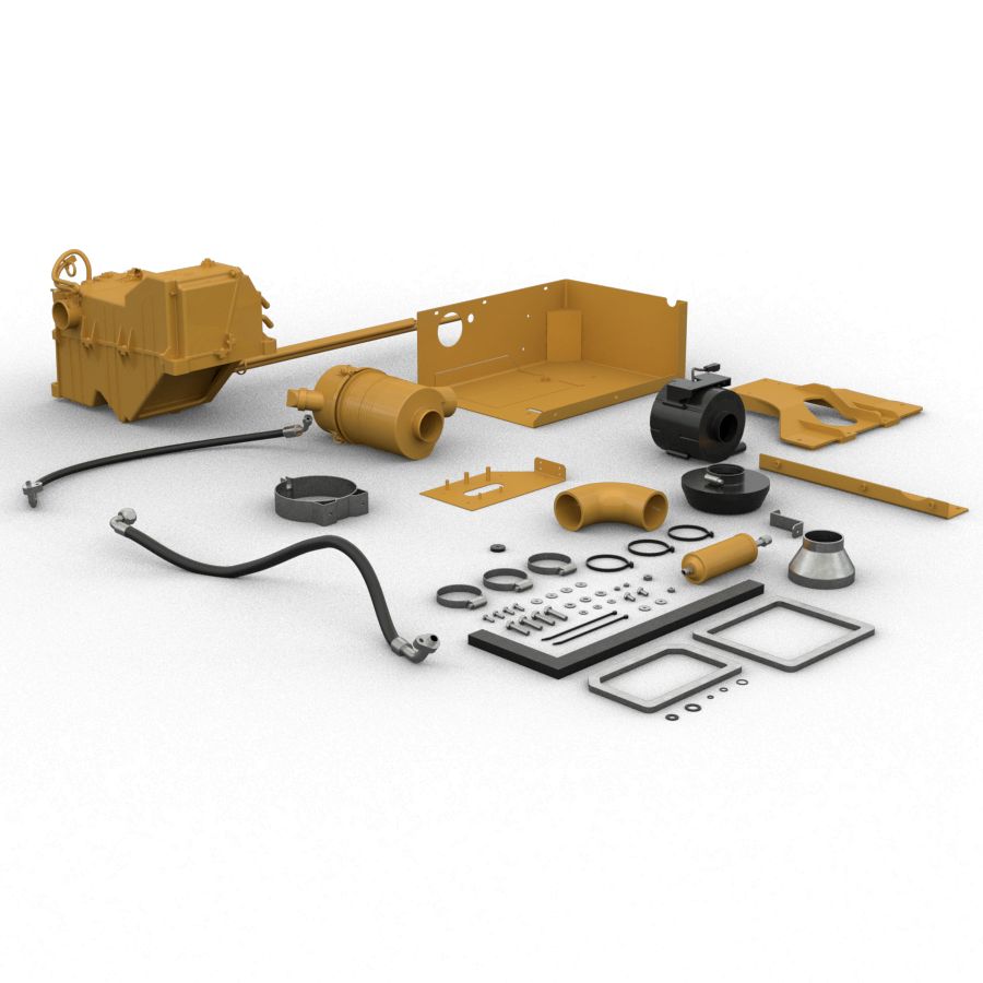 КОМПЛЕКТ ВОЗДУШНОГО КОНДИЦИОНЕРА (D10