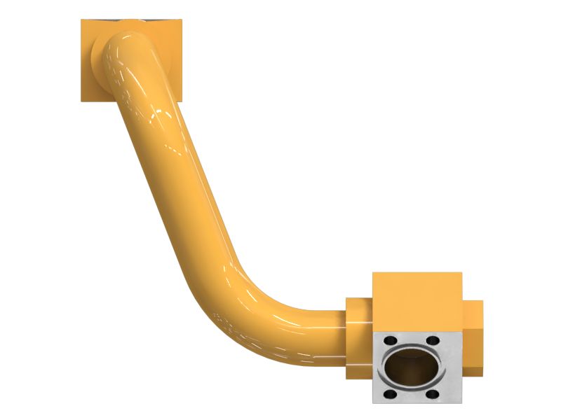 4E-4898: Hydraulic Control Valve Tube Line Assembly 4E4898 купить