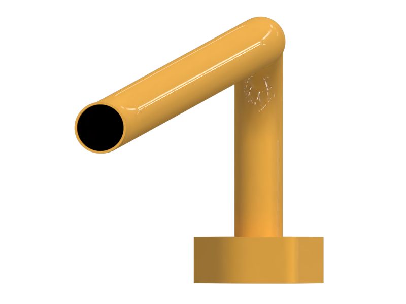 Стальной патрубок в сборе