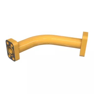 507-1202: 42.70mm Outer Diameter Front Line Steel Tube