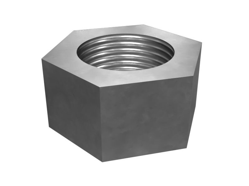Шестигранная гайка с резьбой M64X6-6H