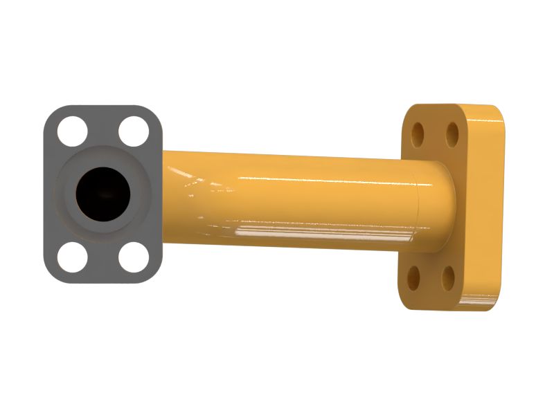 Стальная труба передней линии с внешним диаметром 42,7 мм