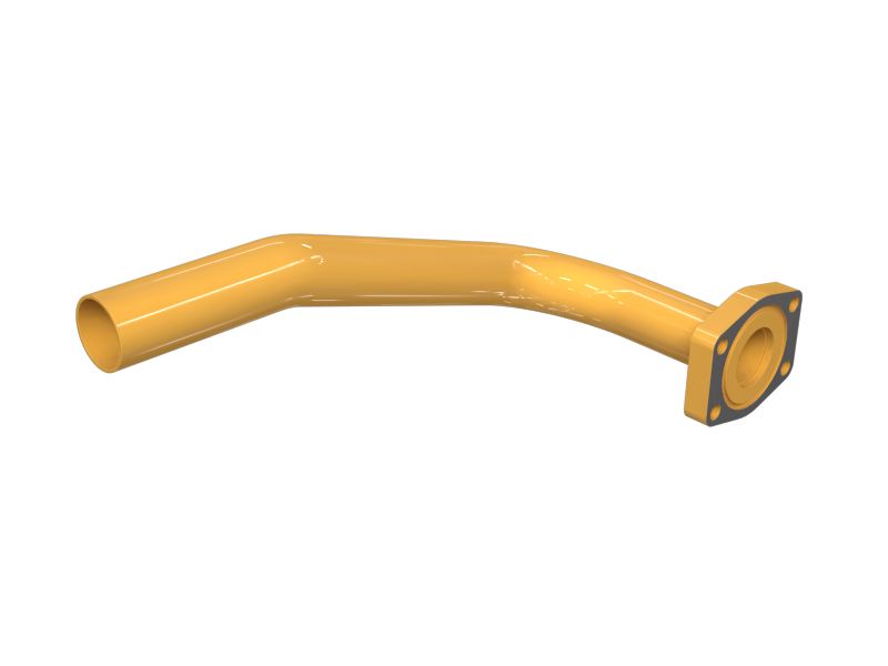8W-9870: Fluid Carrying Tube Assembly 8W-9870 Caterpillar