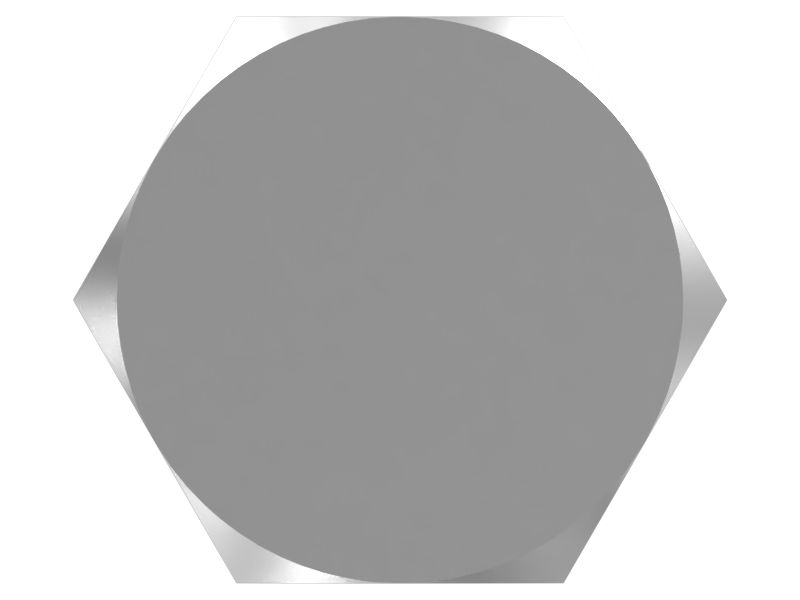 Болт с шестигранной головкой резьбы 7/16-20