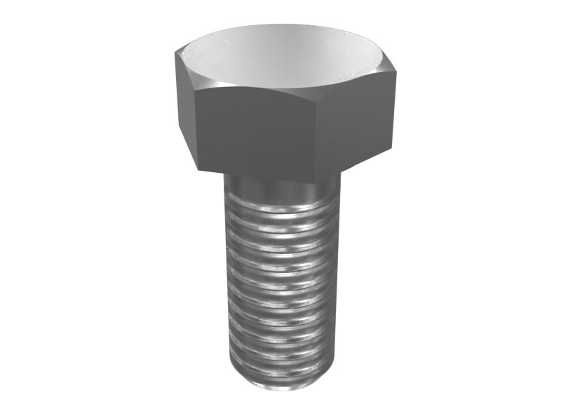 Болт с шестигранной головкой резьбы 7/16-20