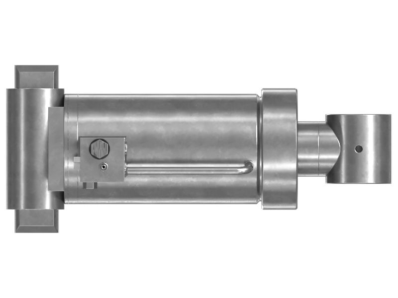 Цилиндр рычажного механизма устройства для быстрой смены навесного оборудования TB