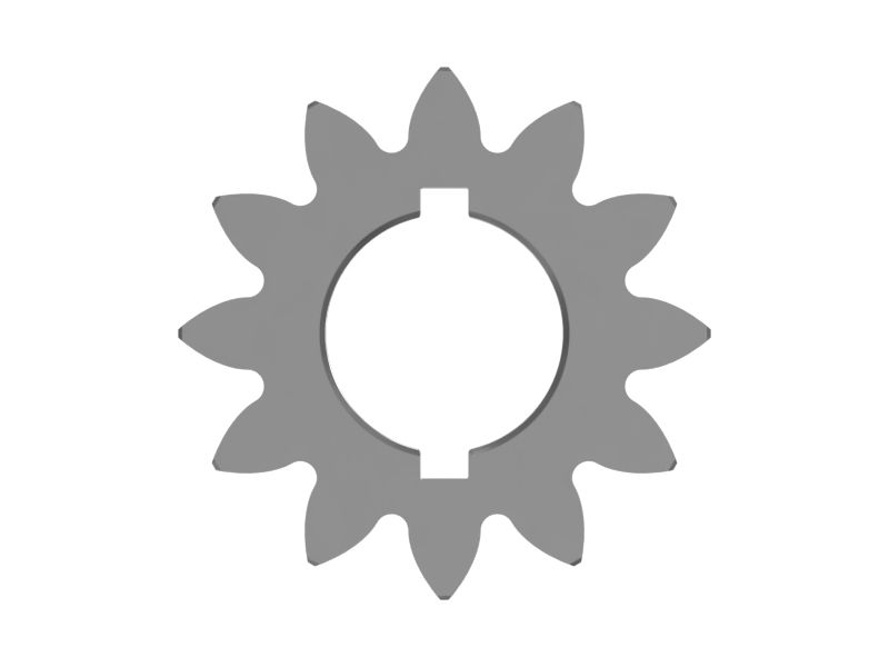 Шестерня масляного насоса с наружным диаметром 70,97 мм