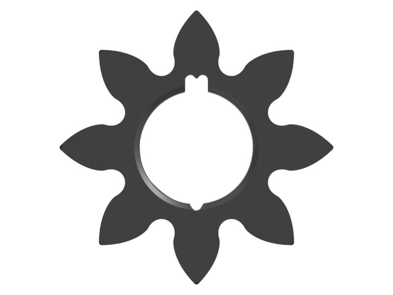 8-зубая шестерня масляного насоса