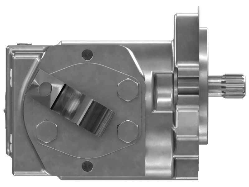 1-секционный шестеренчатый насос для гидравлических жидкостей