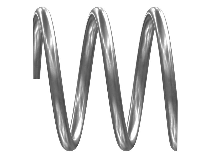 Пружина сжатия свободной длины 29,70 мм