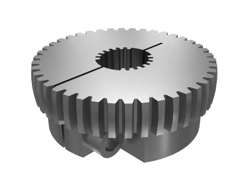 Ступица муфты с 21 внутренним шлицевым зубом