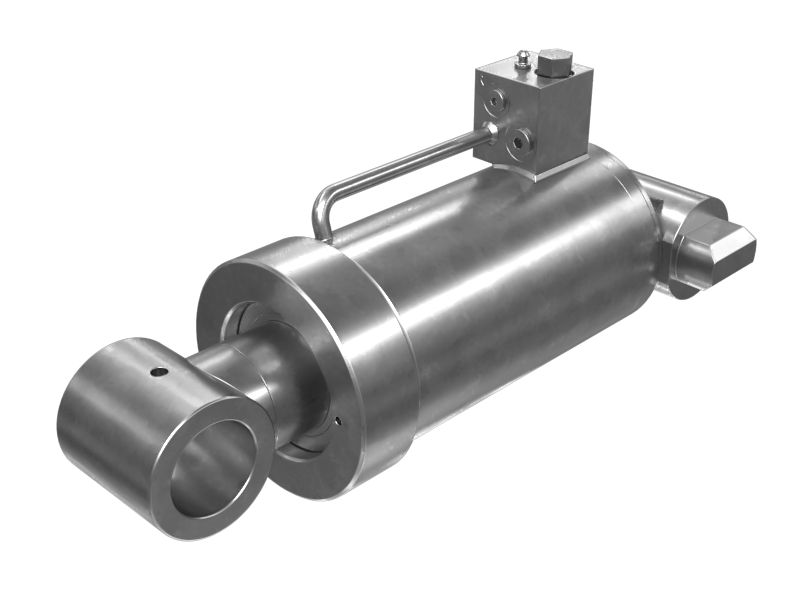 Цилиндр рычажного механизма устройства для быстрой смены навесного оборудования TB