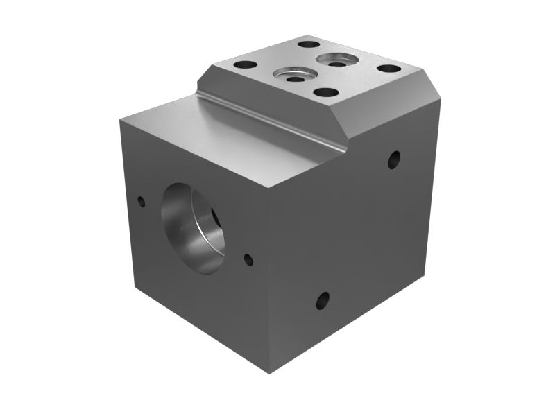 5/8-18" 3-ход. стальной коллектор