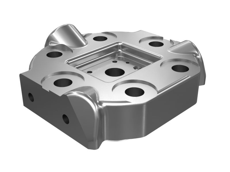 Корпус поршневого насоса