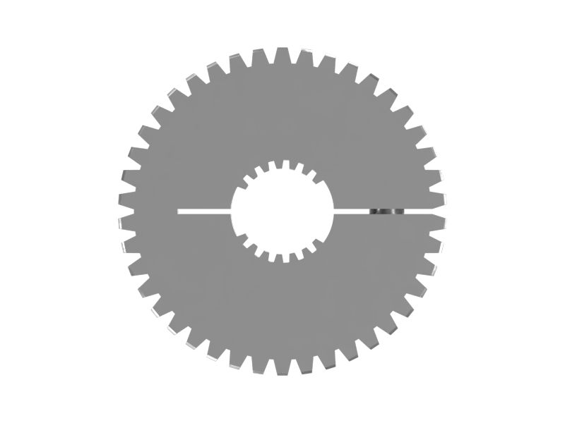 Ступица муфты с 21 внутренним шлицевым зубом