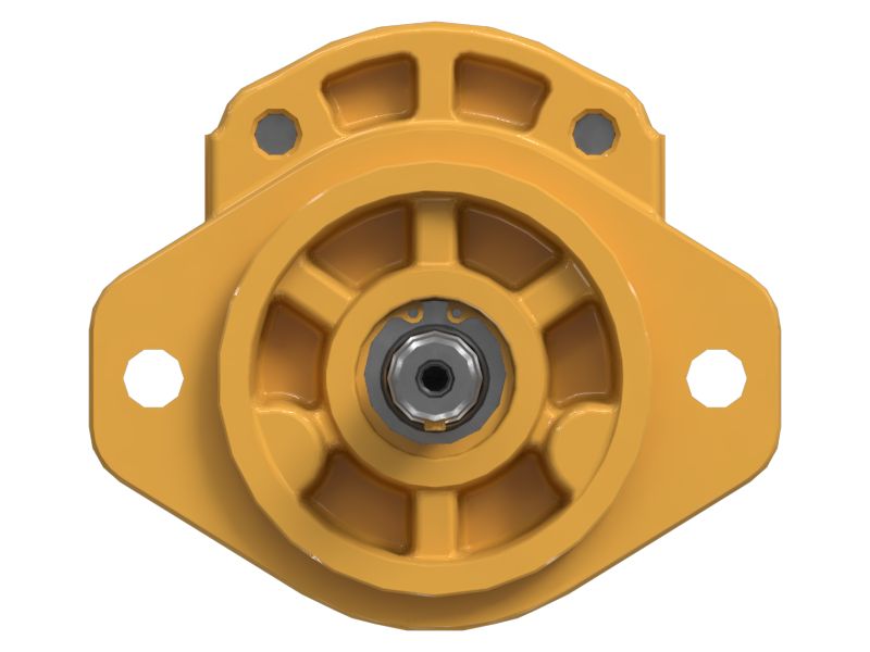 Основной редукторный двигатель вибросистемы