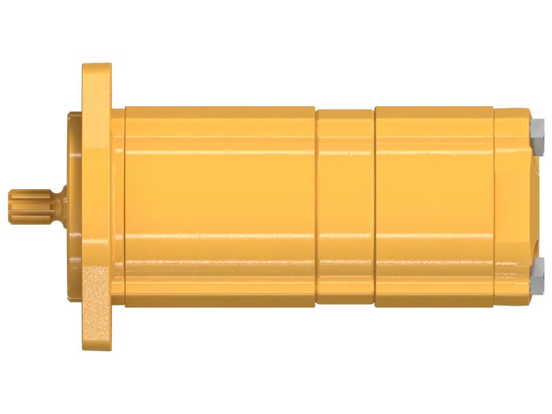 2-секционный главный шестеренчатый гидронасос