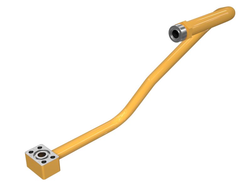 270-0024: Boom Hydraulic Cylinder Lines Tube Assembly 270-0024 Caterpillar