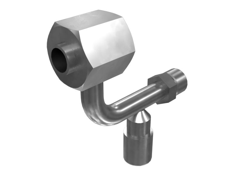 125-2796: 7/8-14-2A Thread Air Conditioner Hose Fitting