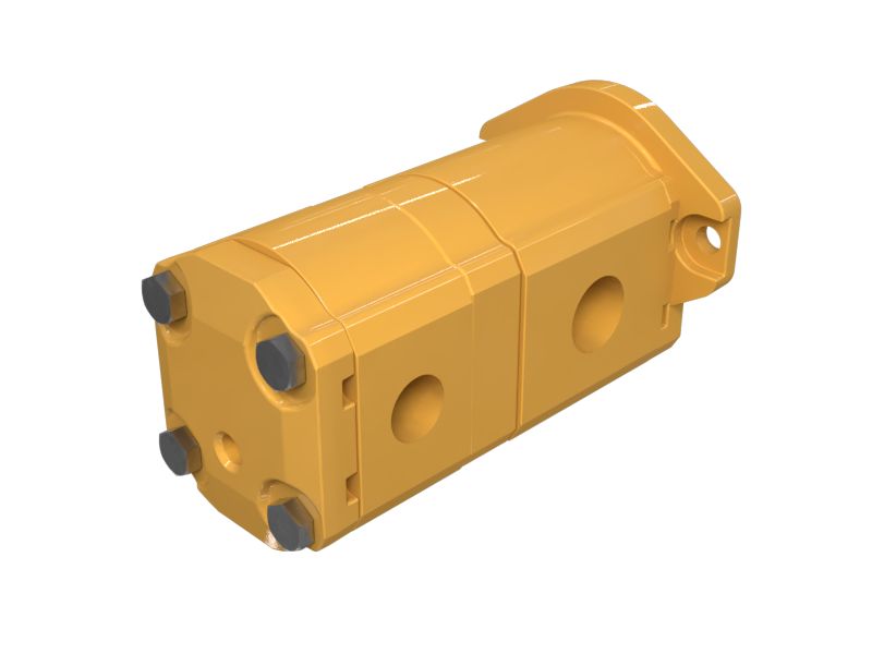 2-секционный главный шестеренчатый гидронасос