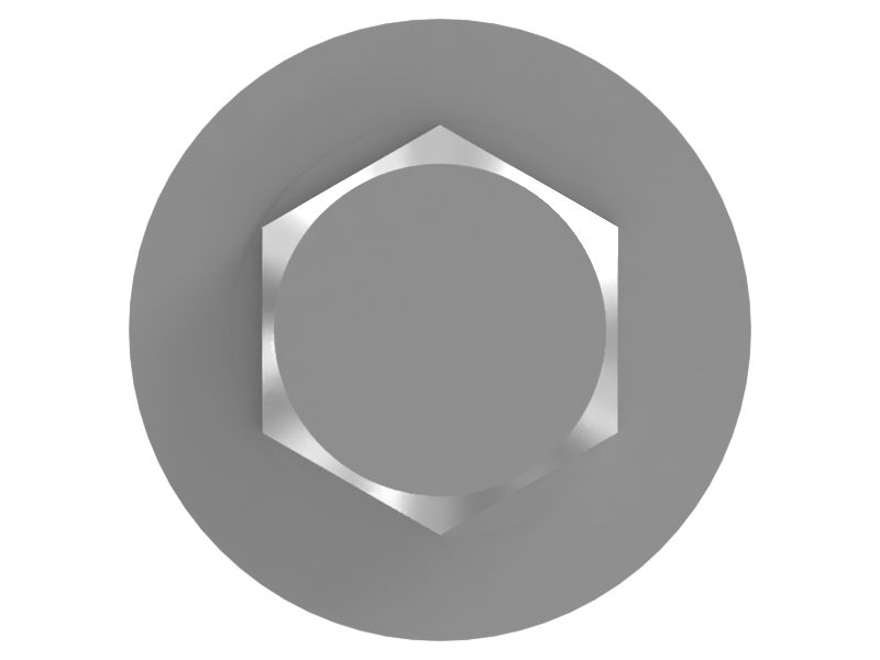 Болт с шестигранной головкой 3/8''-16 x 1 1/4''