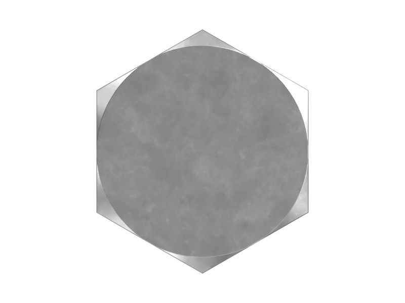 Болт с шестигранной головкой и резьбой 5/16-18