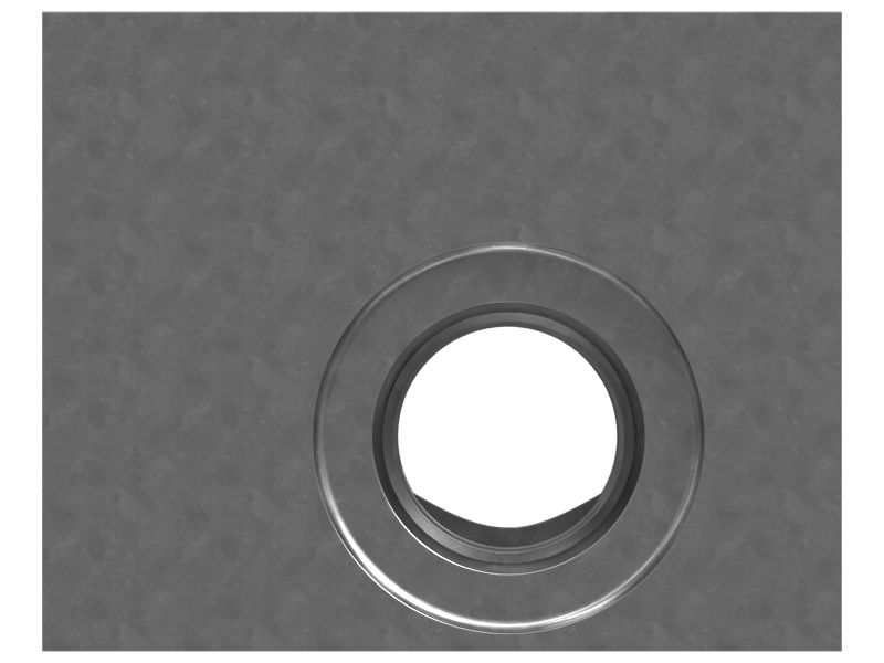 Стальной соединительный блок с отверстиями 3/4-16 дюйма