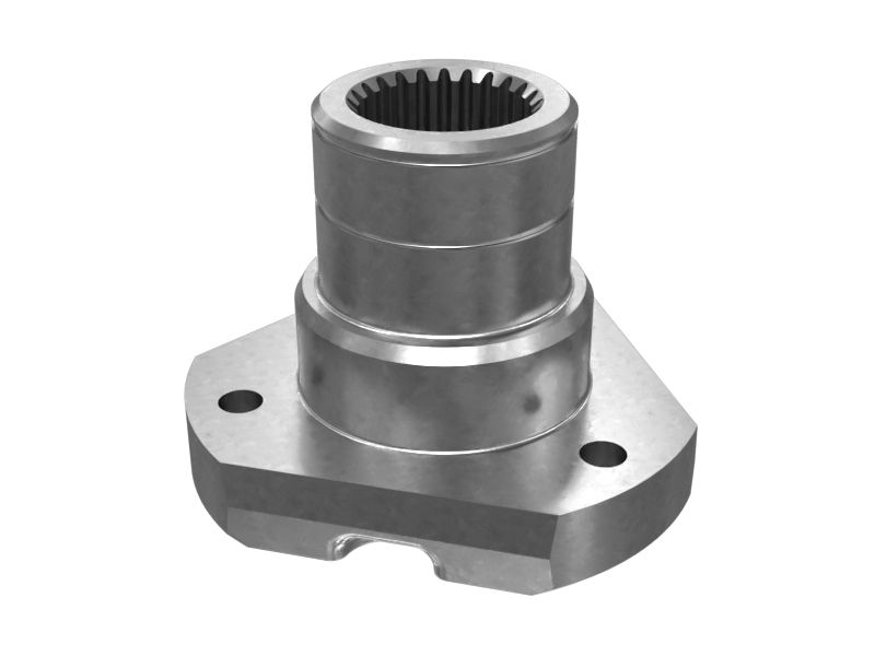 Фланец с 24 внутренними внутренними зубьями раструбного шлица