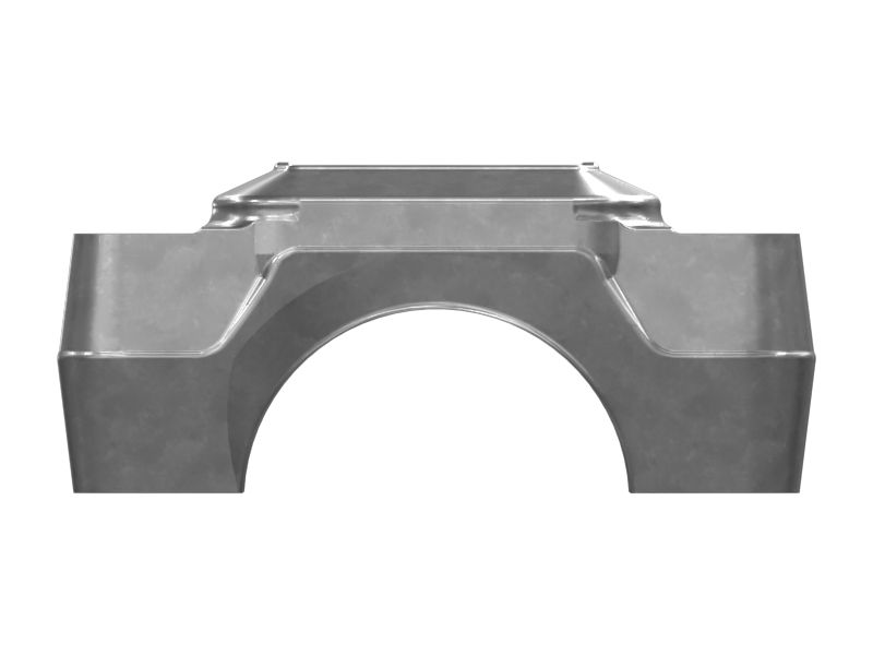 35-миллиметровая стальная крышка подшипника с четырьмя монтажными отверстиями