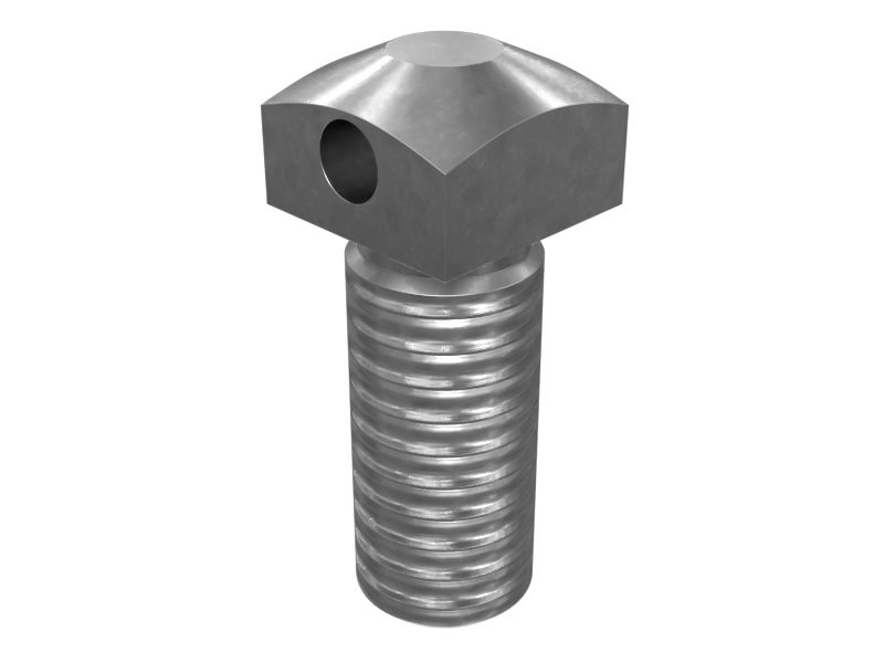 Шарнирный болт с резьбой 9/16-18 длиной 32,6 мм