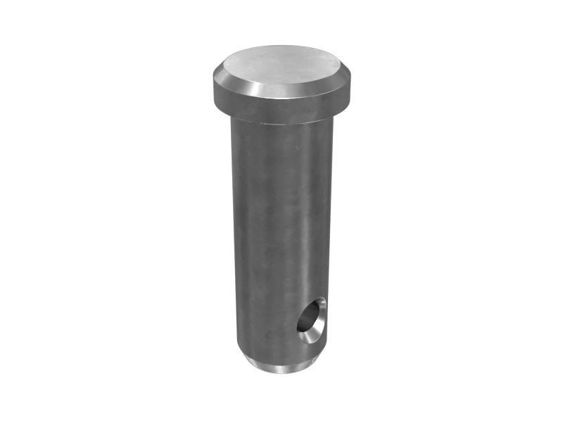 Штифт с поперечным отверстием длиной 33,50 мм