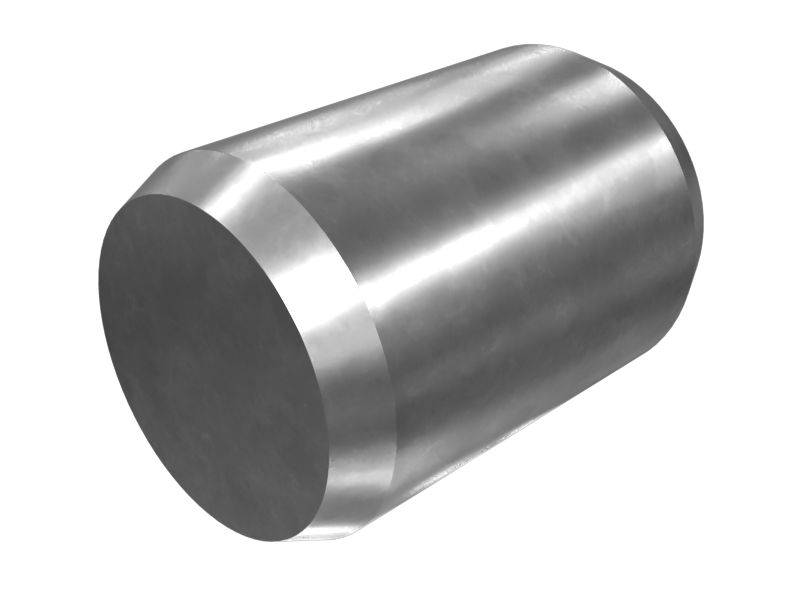 Цельный установочный штифт, наружный диаметр 12,63 мм