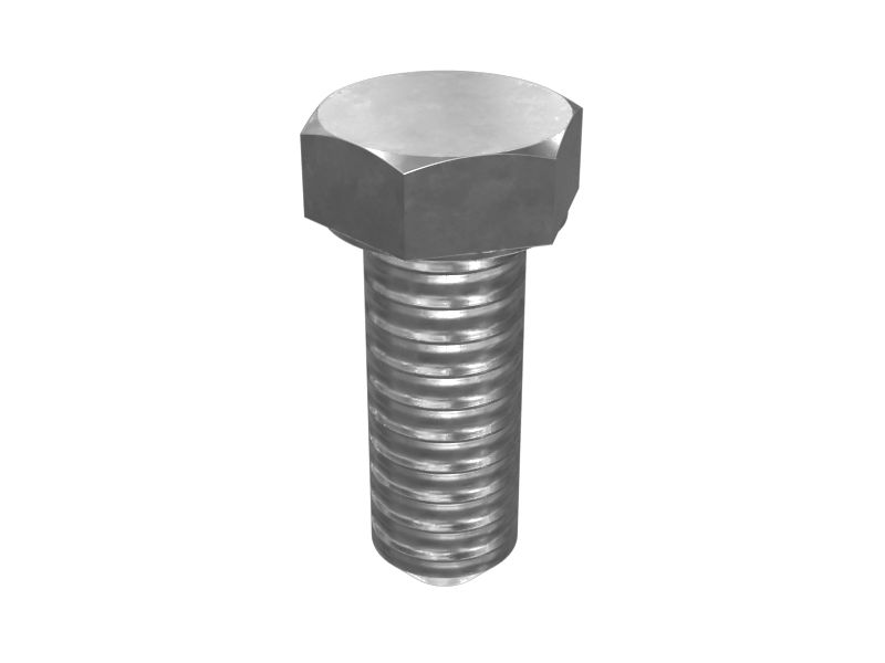 Болт с шестигранной головкой 3/8''-16 x 1''