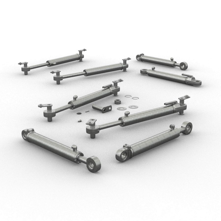 Rod End to Frame Pin Kit