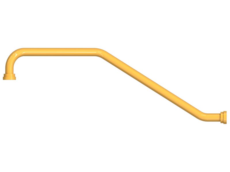 ТРУБА В СБОРЕ ПРАВАЯ