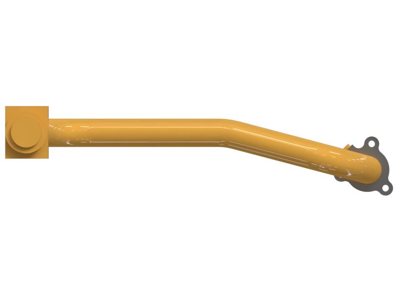 Стальной патрубок гидравлической линии 57,15 мм