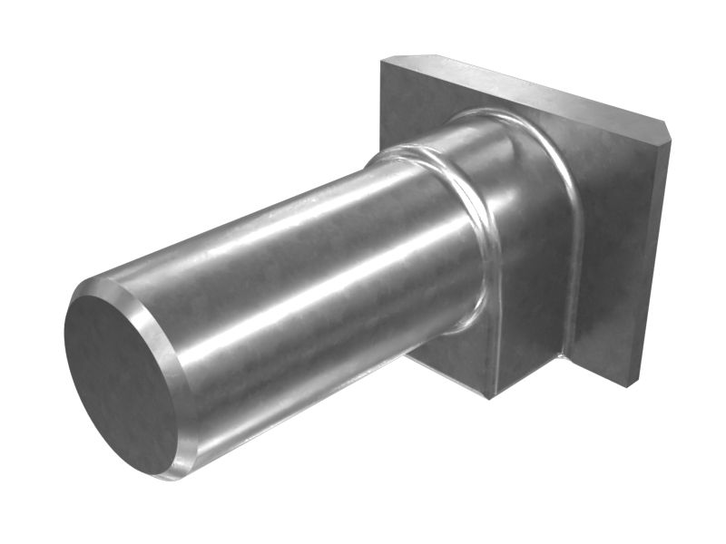 483-8847: M24-3 X 65mm Rectangular Head Bolt 4838847 купить