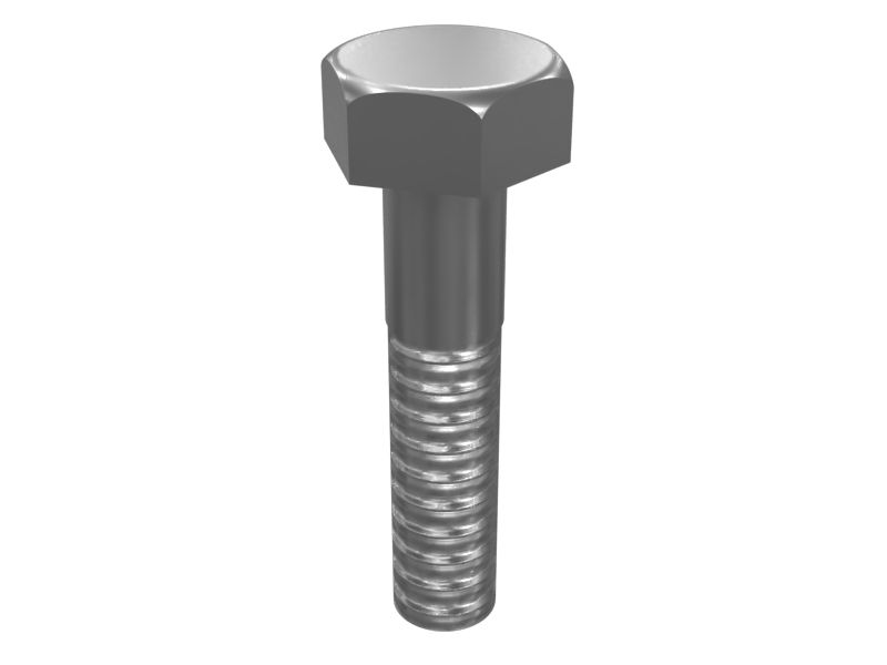 6V-7634: Стопорный болт с шестигранной головкой 1/4-20 x 1 1/8 дюйма