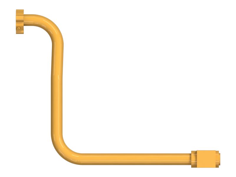 Стальной патрубок гидравлической линии 57,15 мм
