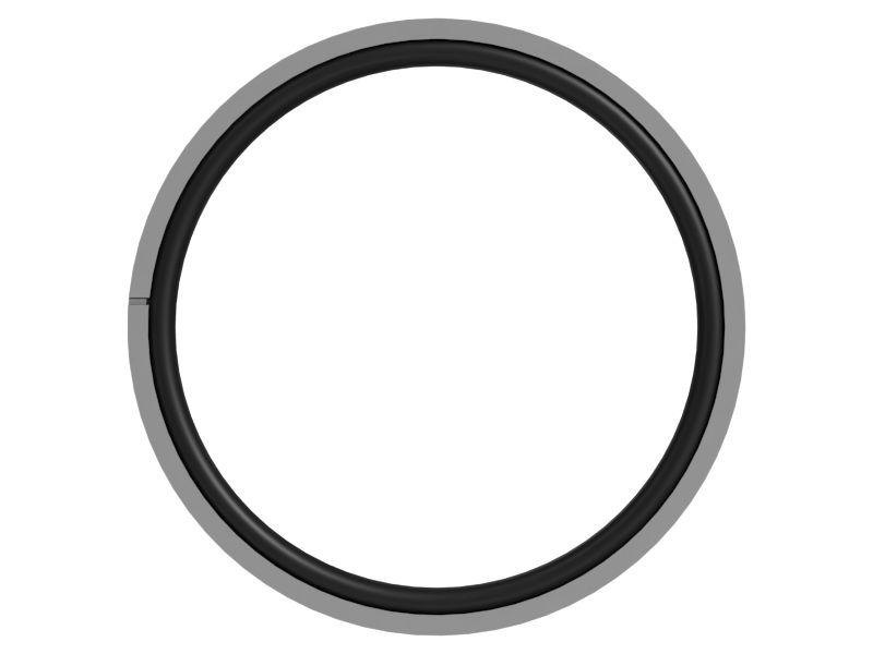 Двухкомпонентное уплотнение с диаметром отверстия 95 мм