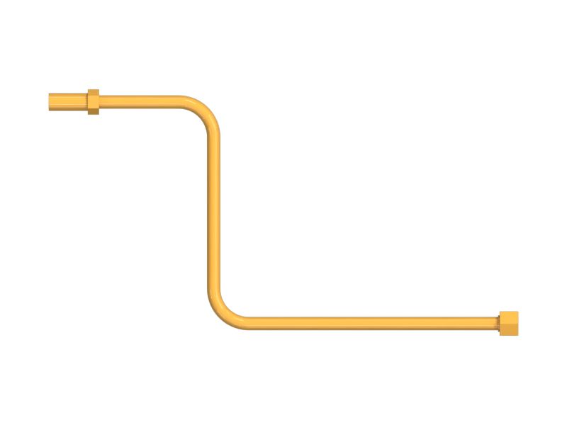 ТРУБКА В СБОРЕ ЛЕВАЯ